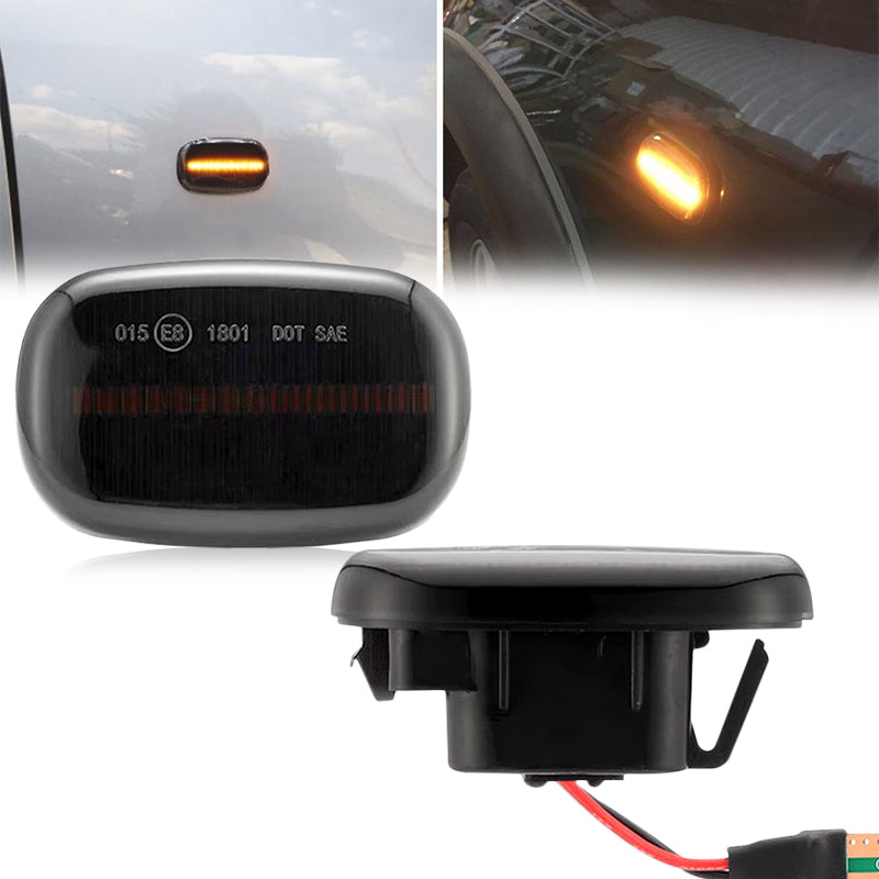 Dynamic Side Marker Light for Toyota RAV4 | LED Sequential Turn Signal Side Indicator | Plug & Play Replacement